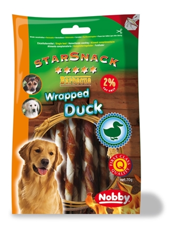Starsnack Wrapped Duck 70g.