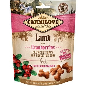 Carnilove Crunchy Snack Lam & Tranebær 200 g.